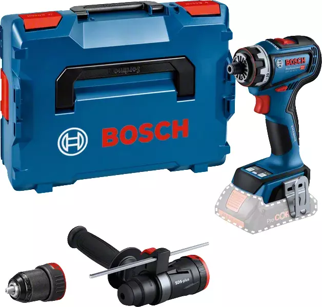 Perceuses-visseuses sans-fil GSR 18V-90 FC - BOSCH - sans batterie, ni chargeur - L-Boxx - 06019K6204
