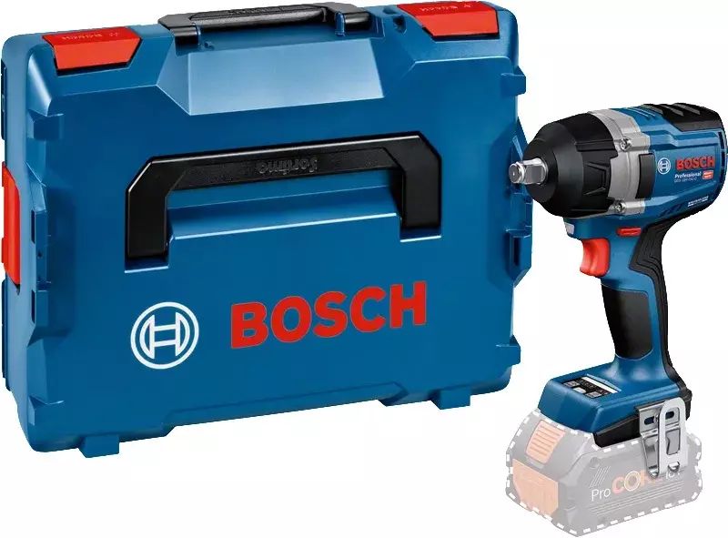 Visseuse à chocs/boulonneuse sans fil GDS 18V-750 C Professional - BOSCH - Sans batterie, ni chargeur - L-Boxx - 06019L9001