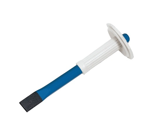 Ciseau de maçon 300 mm + Pare coups REVEX - 014520