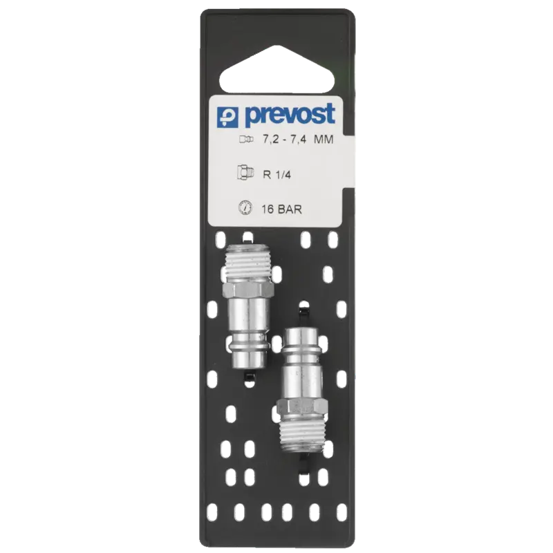 Embout PREVOST filetage mâle conique R 3/8 - La paire - ERP 076152P2