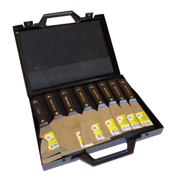 Mallette de peintre 7 spatules + 1 couteau multi usages ROGER MONDELIN - 221679 