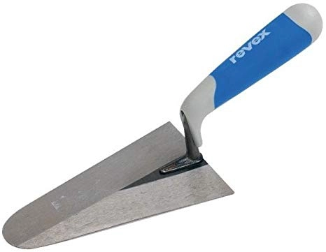 Truelle italienne ronde manche bi-matière REVEX 220 mm - 032142