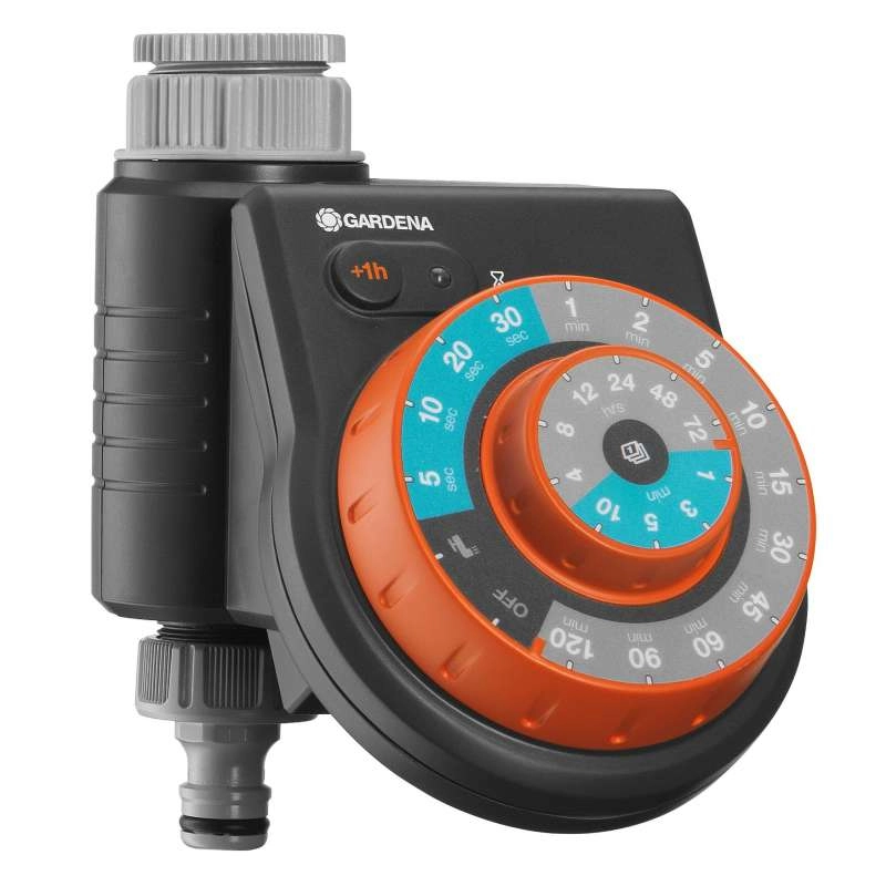 Programmateur d'arrosage Easy Control GARDENA pour robinets 20/27 26/34 - 1888-20