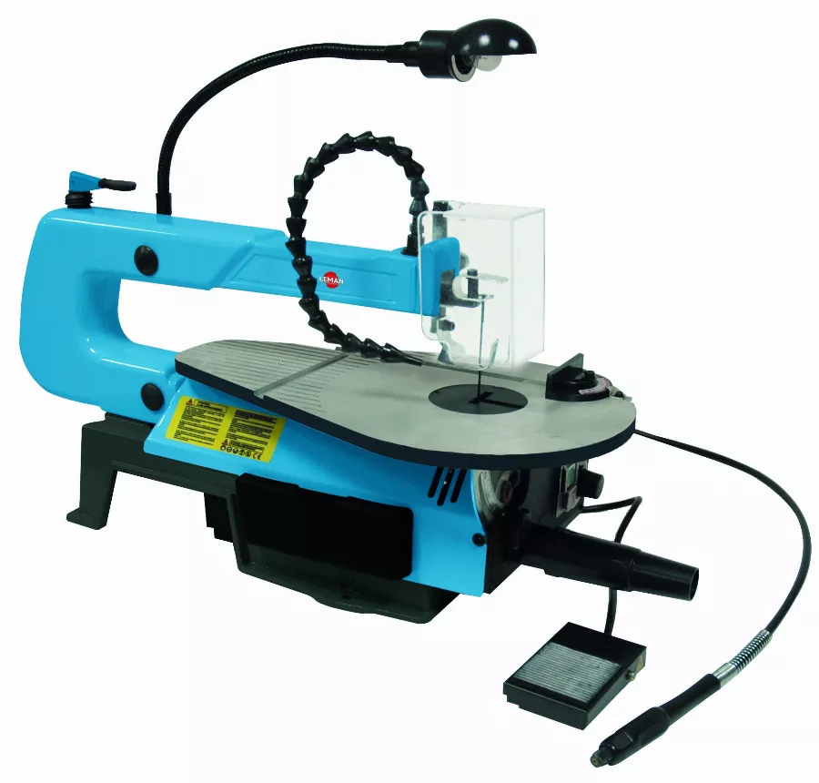 Scie à Chantourner à Pédale LEMAN 90 W 400MM - SAC407