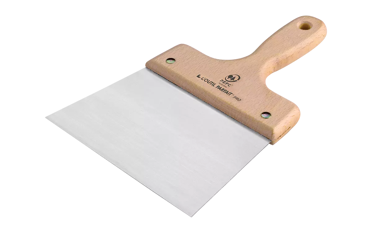 Couteau à enduire avec manche en bois - 30 cm - OUTIL PARFAIT - 545030