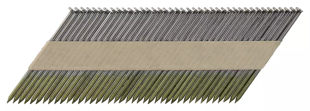 Clous 34° tête (D) lisses galvanisés à chaud cloueur pneumatique et gaz Alésage 3,1mm, Longueur 76mm, Qté 2000 - MAKITA - P-77132