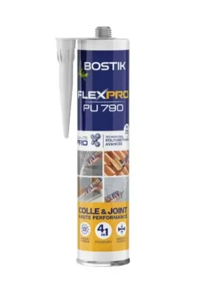 Colle et joint Premium P790 BOSTIK Gris béton - 30616374