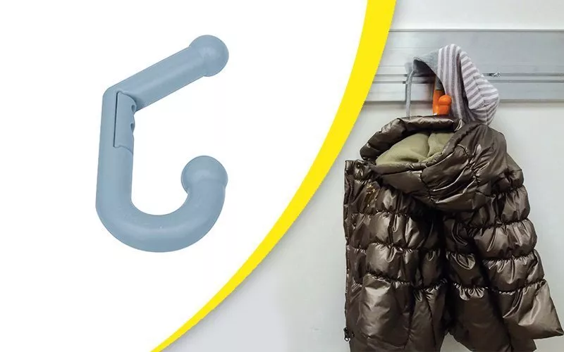 Patère double PARKID + clavette avec lien WATTELEZ - 607003