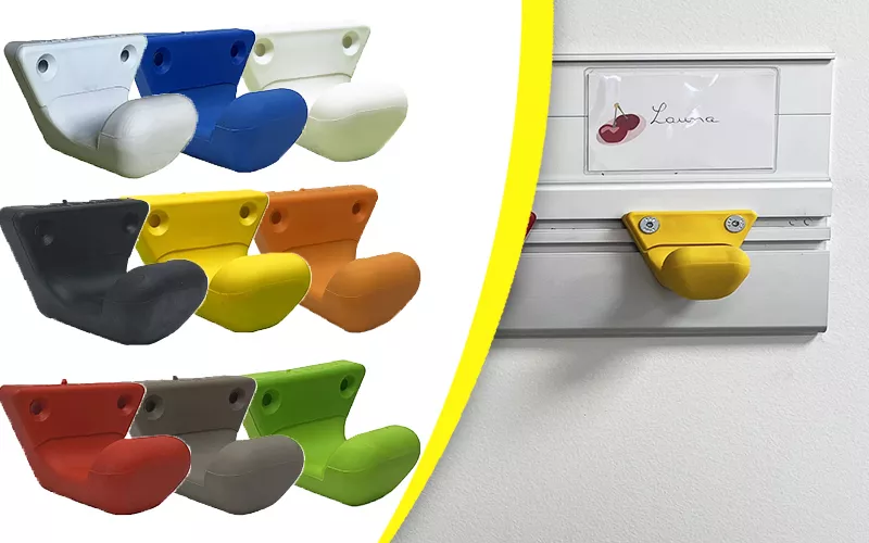 Patère PARSAFE + clavette avec lien WATTELEZ - 607012