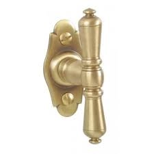 Bouton sur platine Languedoc BOUVET Laiton patiné - 15347