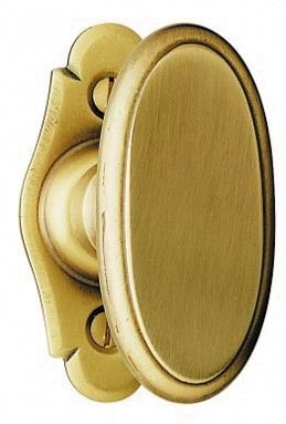 Bouton sur platine Correze BOUVET Laiton patiné - 15633