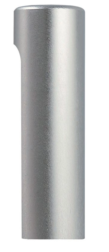 1/2 cache aluminium OTLAV pour exacta 495 - Ø14 finition alu argent satiné - GC838150J702