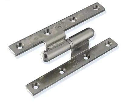 Paumelle  picarde à bille - 190 x 80 x 100 mm - droite