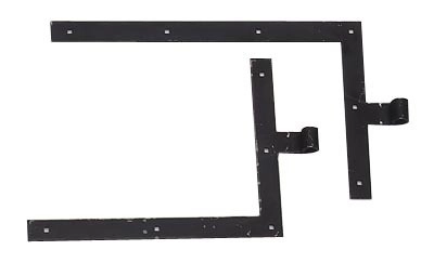 Penture équerre peinte LES DOLMENS oeil 16 300x500 haut gauche ou bas droit - 022900-002DTE