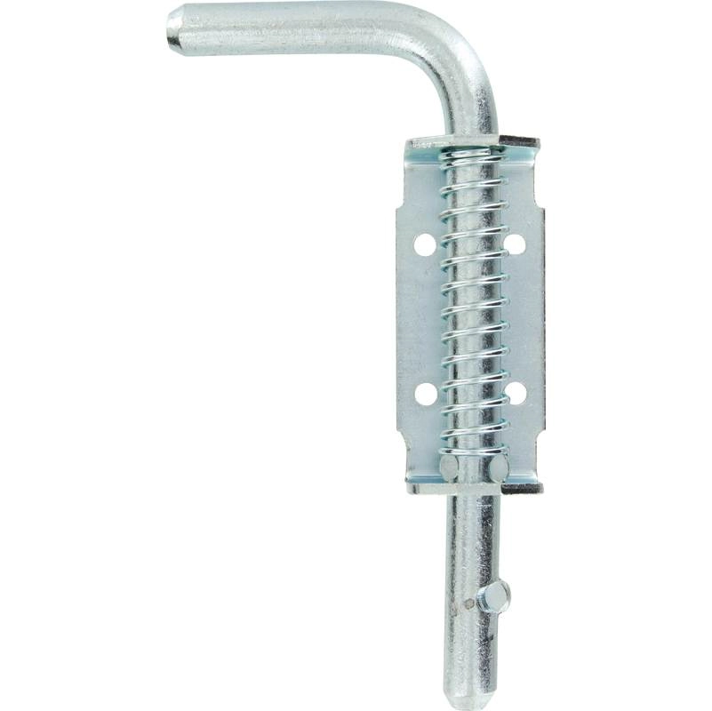 Verrou à ressort MERMIER Zingué blanc - M-444503 