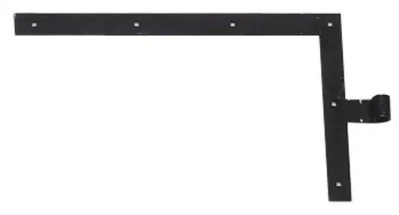 Penture équerre peinte LES DOLMENS oeil 16 300x400 haut droite ou bas gauche - 022900-001GCHE