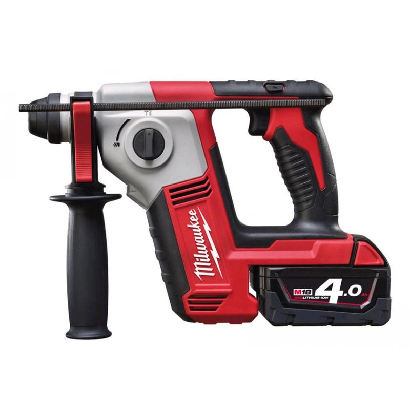 Perforateur MILWAUKEE M 18 BH 402 C - SDS Plus 18V + 2 Batteries 4.0Ah + 1 chargeur + Coffret - 4933443330