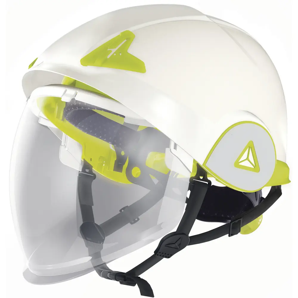 Casque de chantier Blanc/Jaune - DELTA PLUS - ONYX2BJ
