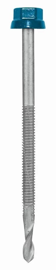 Sachet de 100 zacrospiral ETANCO 18TH12 2C 6.3x125 RAL 5008 - 551930008