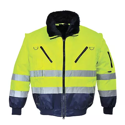 Blouson pilote 3 en 1 HV PJ50