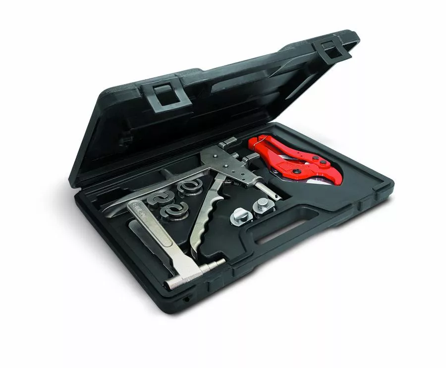 Coffret complet pince pour raccord à glissement sur tube PER pour - Øs 12, 16, 20 mm - 3196-B1