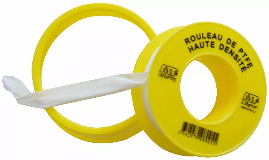 Rouleau d'étanchéité téflon® largeur 12 mm NOYON & THIEBAULT - L 12 mètres - 107-A