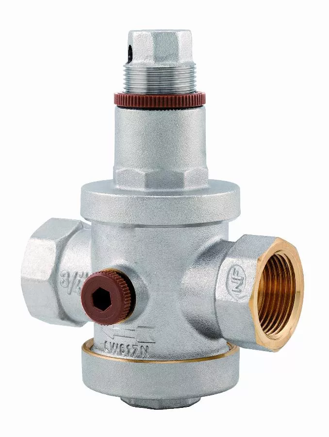 Réducteur de pression NF femelle F3/4' (20x27) avec prise manomètre NOYON & THIEBAULT - 7591-20B1