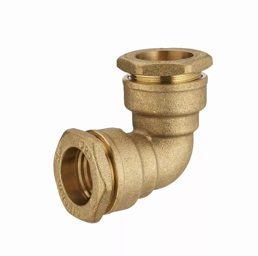 Coude laiton pour tuyau polyéthylène NOYON & THIEBAULT NOYON & THIEBAULT - Ø 25 mm - 1722-25L1