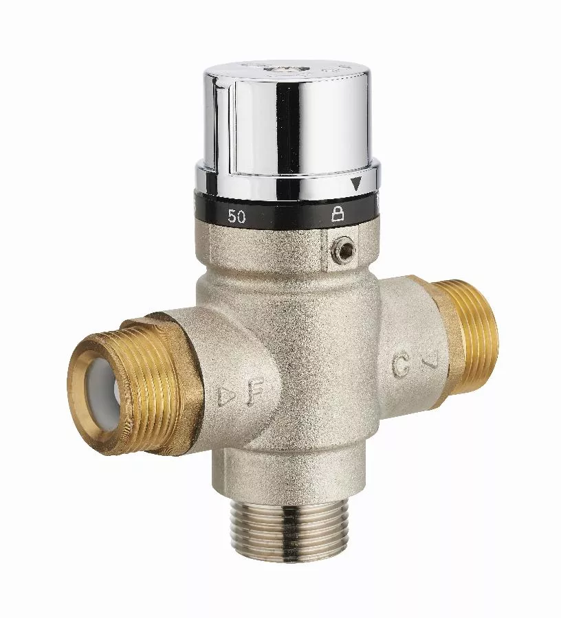 Mitigeur thermostatique de chauffe-eau mâle M3/4' (20x27) NOYON & THIEBAULT - 7705-20C1