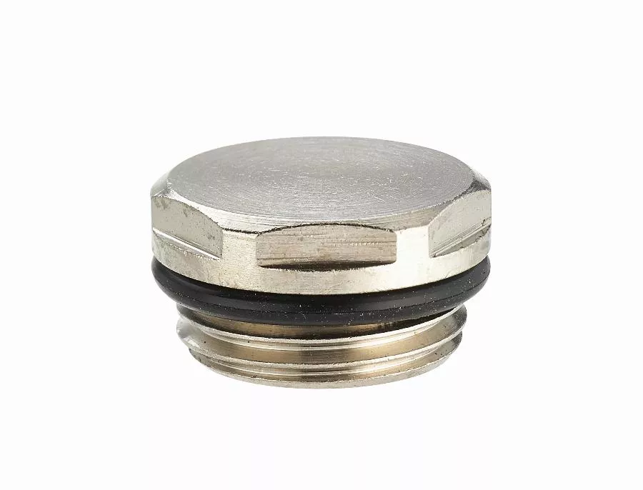 Bouchon mâle chromé pour radiateur mâle M1/2' (15x21) NOYON & THIEBAULT - 803591