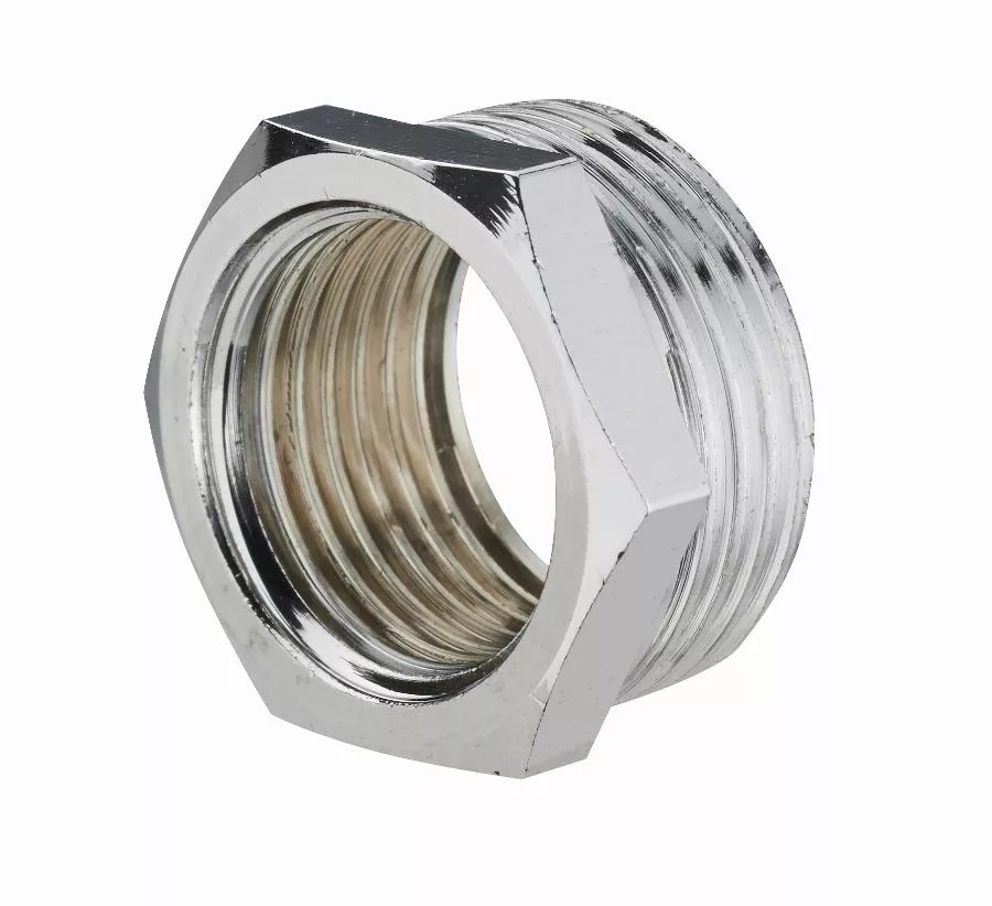 Réduction pour purgeur chromée mâle M1/2' (15x21) femelle F1/8 (05x10) NOYON & THIEBAULT - 803594