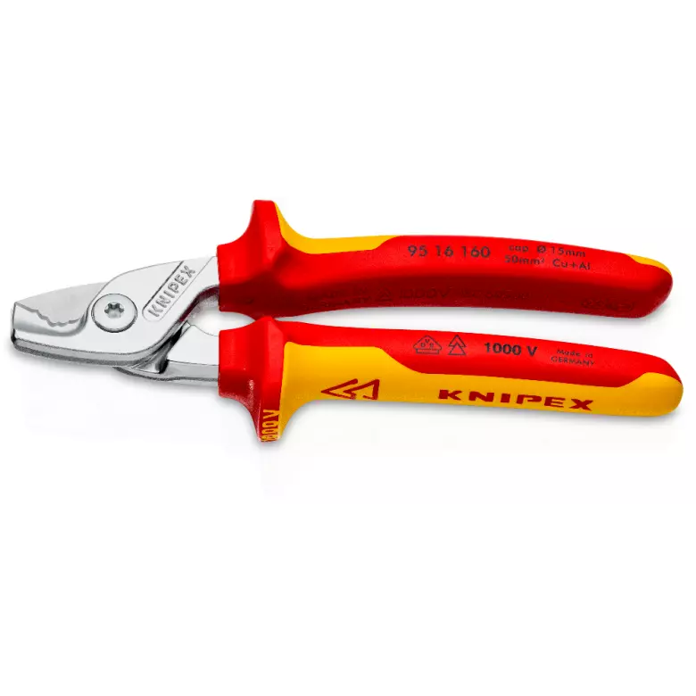 Coupe-câbles KNIPEX StepCut 160 mm - 95 16 160