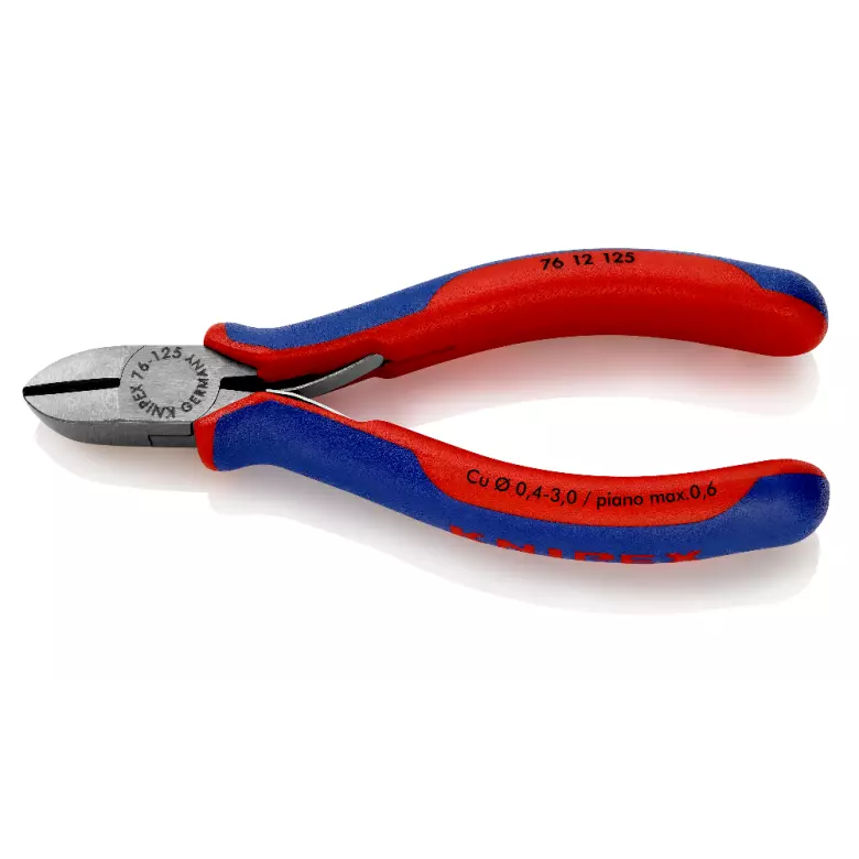 Pince coupante de côté KNIPEX Pour électromécanicien - 160 mm - 76 12 125