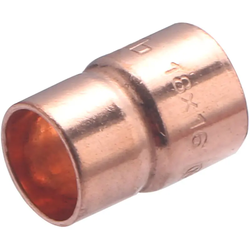 Manchon cuivre à souder double femelle réduit - Ø 18 mm - Ø 16 mm - NOYON & THIEBAULT - 929-1816L1