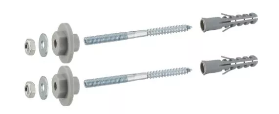 Fixations lavabo NOYON Paroi pleine Rondelles réglables vis 8x110 mm - 4186-C2