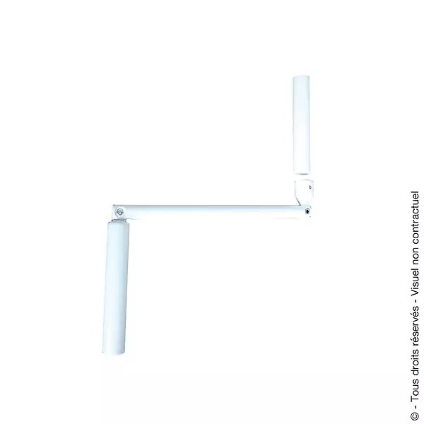 Manivelle volet roulant TORBEL L.420 Ø12mm blanc - 843200