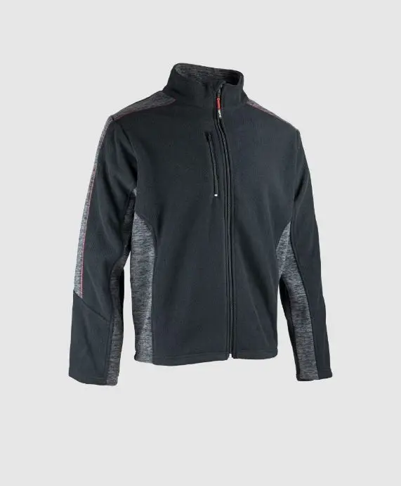 Veste de travail LMA POLAR gris chiné / noir T.3XL - 2289 T.7