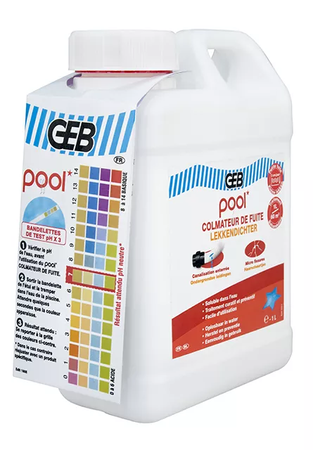 Colmateur de fuites GEB Bidon de 1 litre - 127294