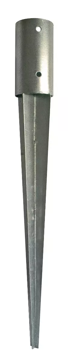 Pied de poteau rond à enfoncer - 80 mm - SIMPSON - PPJRE80/750