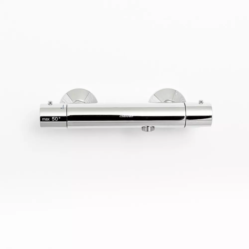 Mitigeur thermostatique pour douche Clever NF S12 Urban EcoNature C3 sans accessoires - STANDARD HIDRAULICA - 61523