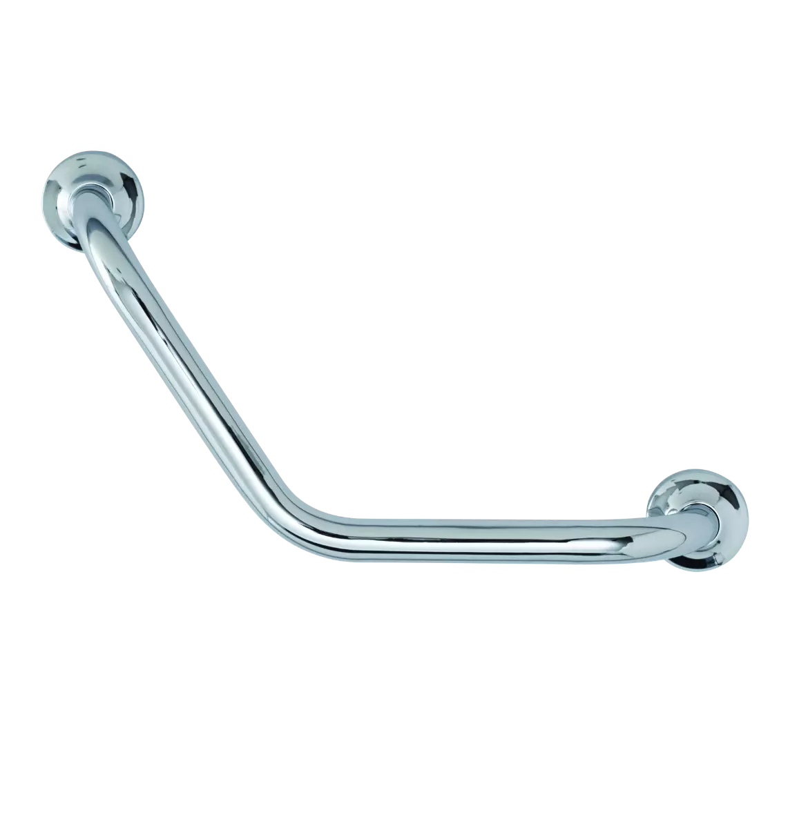 Barre coudée 135° inox chromé 400 x 400 mm (sans vis) - Ø25 mm - PRESTO - 60580
