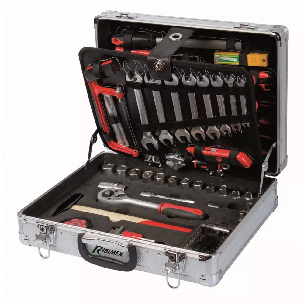 Mallette outillage 149 pièces - RIBIMEX - PRKOUT149VA