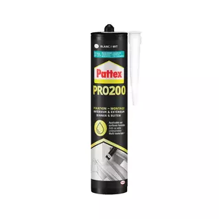 Colle fixation PL200 PATTEX - 480g blanc - 2844052