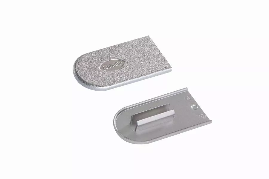 Capuchons Cabineo 100 pièces, aspect metallique argent - LAMELLO - 186350C