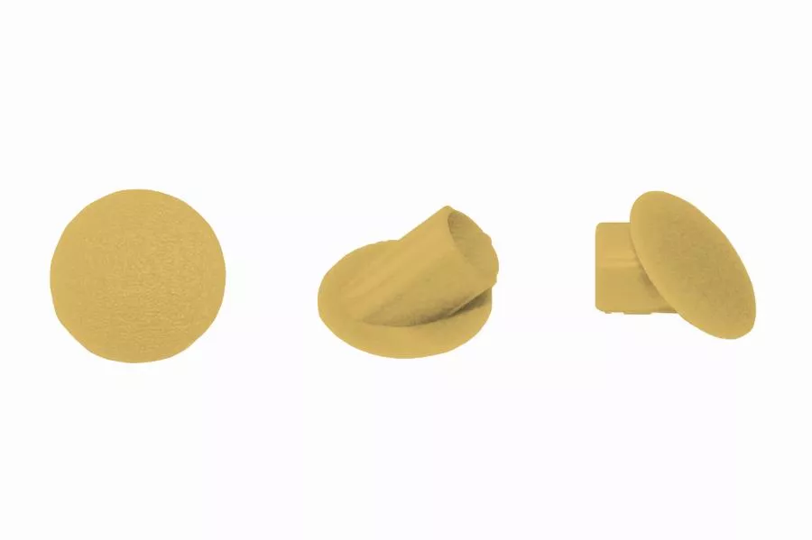 Capuchons Clamex 45 degree 100 pièces, RAL 1014, ivoire pin - LAMELLO - 335382