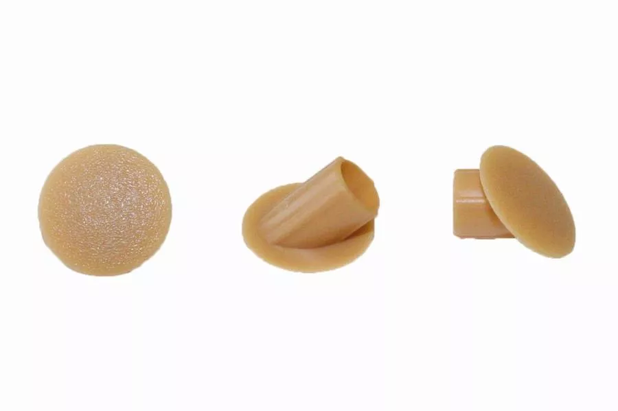 Capuchons Clamex 45 degree 100 pièces, RAL 1011, beige brun hetre - LAMELLO - 335383