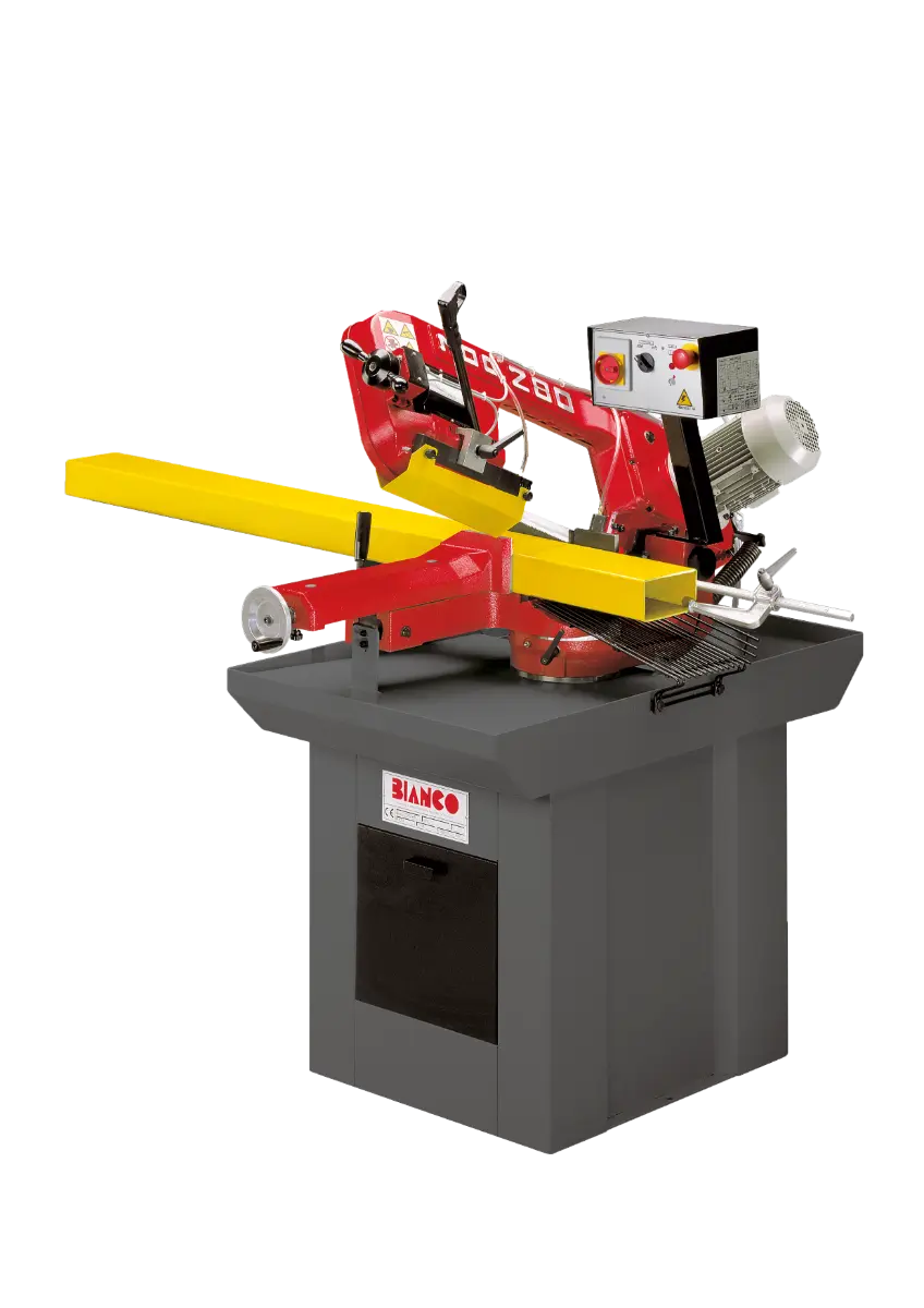 Scie à ruban manuelle à descente assistée - 400 V / 0.7 kW - BIANCO - MOD_280DA