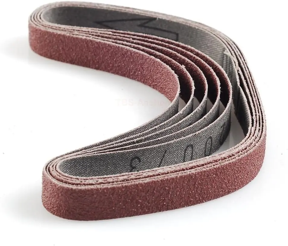 Bande de ponçage en corindon supérieur pour ponceuse BS/E - lot 5 bandes - PROXXON - 2858X