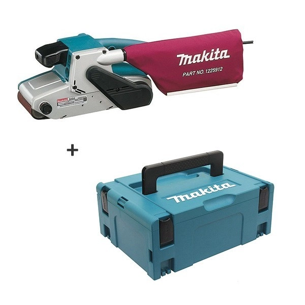 Ponceuse à bande 1010W 100X610 MM - MAKITA - avec MakPac - 9404J