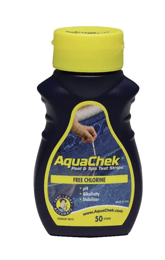 Testeur AQUACHEK Jaune 4 en 1 (Chlore) - 511242A